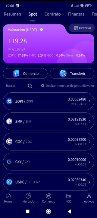 primera transferencia binance gityer