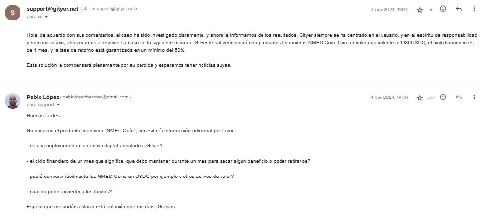 reconocimiento de la estafa y posible solucion